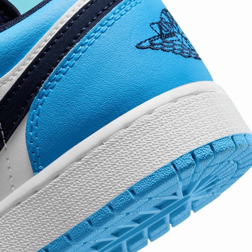 Air Jordan 1 Low GS UNC University Blue White 2021 Retro Sneakers
