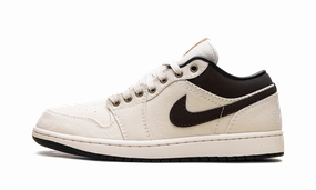 Air Jordan 1 Low Premium "Pale Ivory Baroque Brown" Jordan Men's sneakers