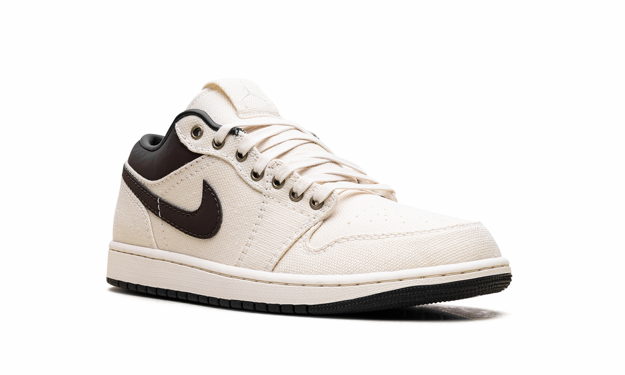 Air Jordan 1 Low Premium "Pale Ivory Baroque Brown" jordan premium mens sneakers