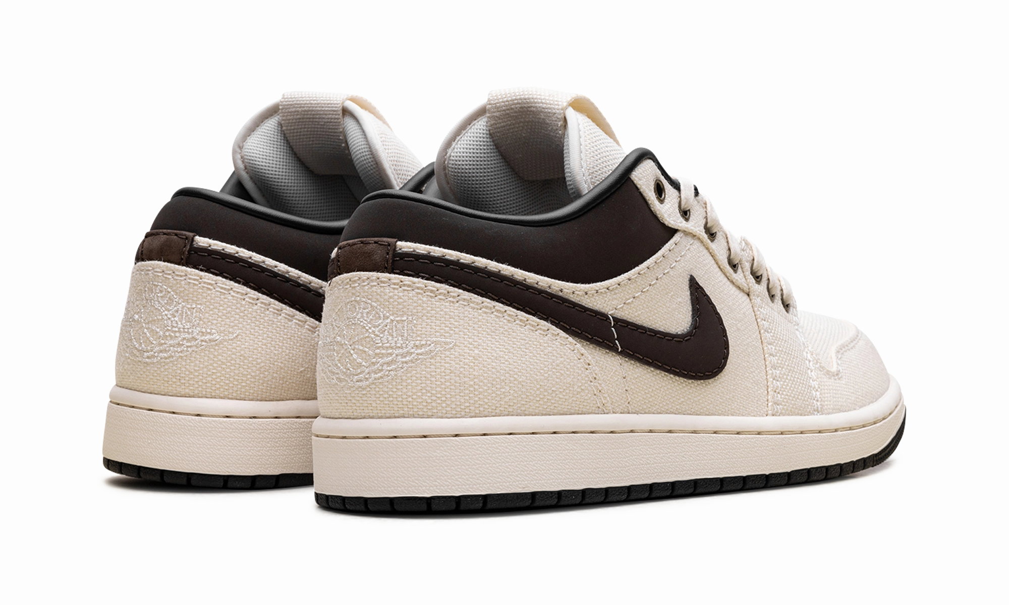 Air Jordan 1 Low Premium "Pale Ivory Baroque Brown" jordan premium mens sneakers