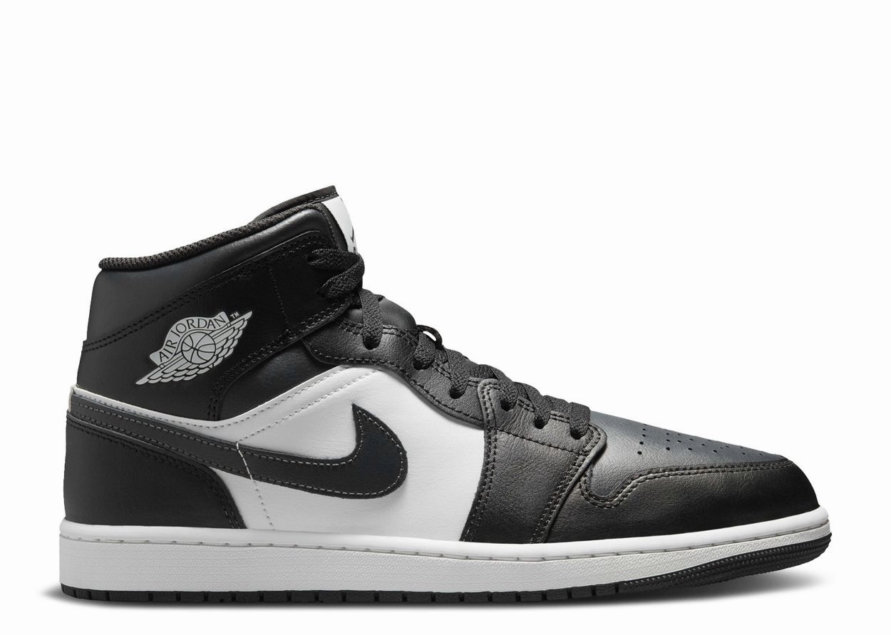 Air Jordan 1 Mid Off Noir Toe Complete Air Jordan series in high quality