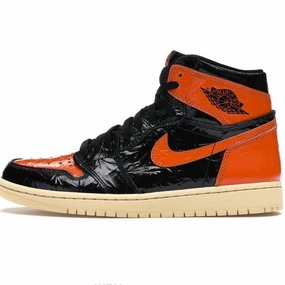 Air Jordan 1 "Shattered Backboard 3.0" Black Pale Vanilla Starfish Air Jordan retro sneakers for street style