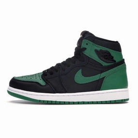 Air Jordan 1 Retro High Pine Green Black Air Jordan retro sneakers for street style