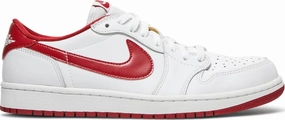 Air Jordan 1 Retro Low OG 'Varsity Red' Complete Air Jordan series in high quality