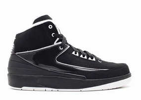 Air Jordan 2 Retro QF GS Black White (WORN) Complete Air Jordan series in high quality