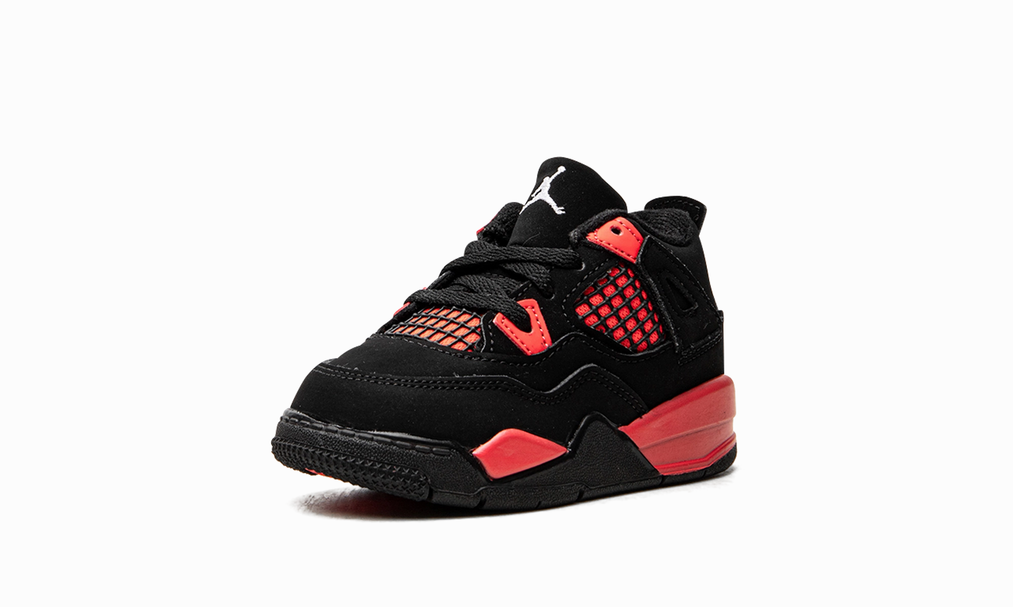 Air Jordan 4 Retro TD "Red Thunder" jordan toddler baby shoes