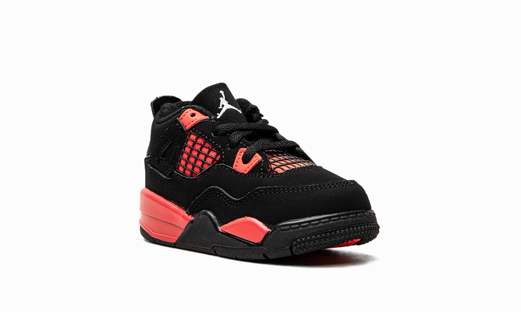 Air Jordan 4 Retro TD "Red Thunder" jordan toddler baby shoes