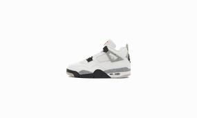 Air Jordan 4 Retro TD "White Cement" Jordan Toddler shoes
