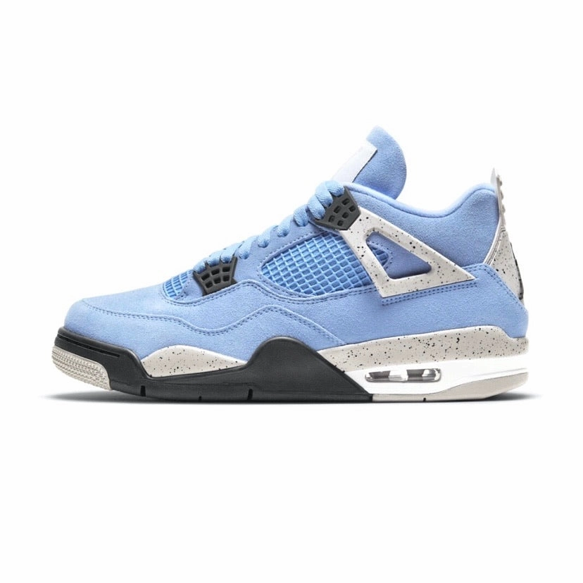 Air Jordan 4 Retro UNC University Blue Black White Air Jordan retro sneakers for street style