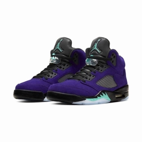 Air Jordan 5 Retro Alternate Grape Air Jordan retro sneakers for street style