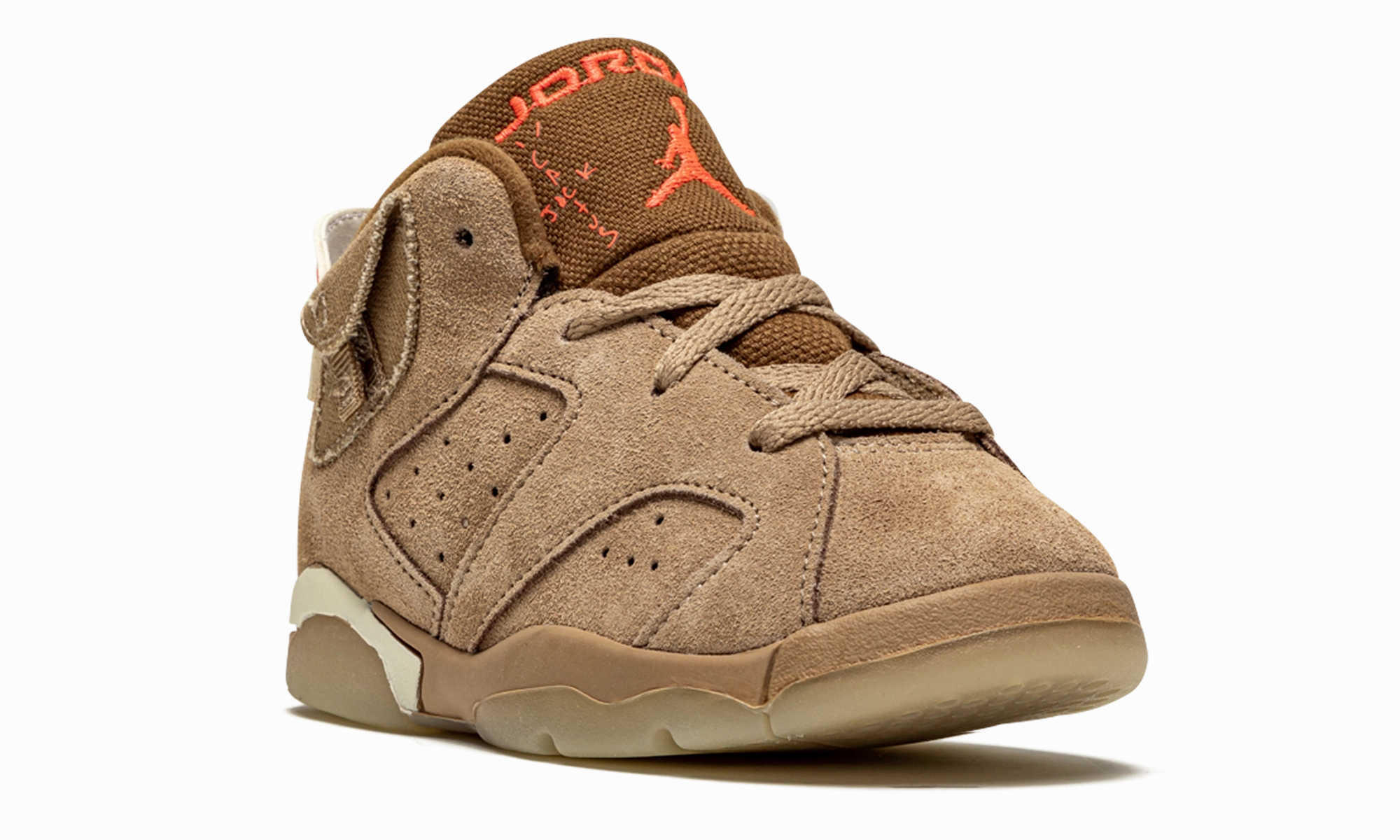Air Jordan 6 Retro TD "Travis Scott - British Khaki" jordan toddler baby shoes