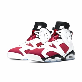 Air Jordan 6 Retro White Carmine Black 2021 Air Jordan retro sneakers for street style