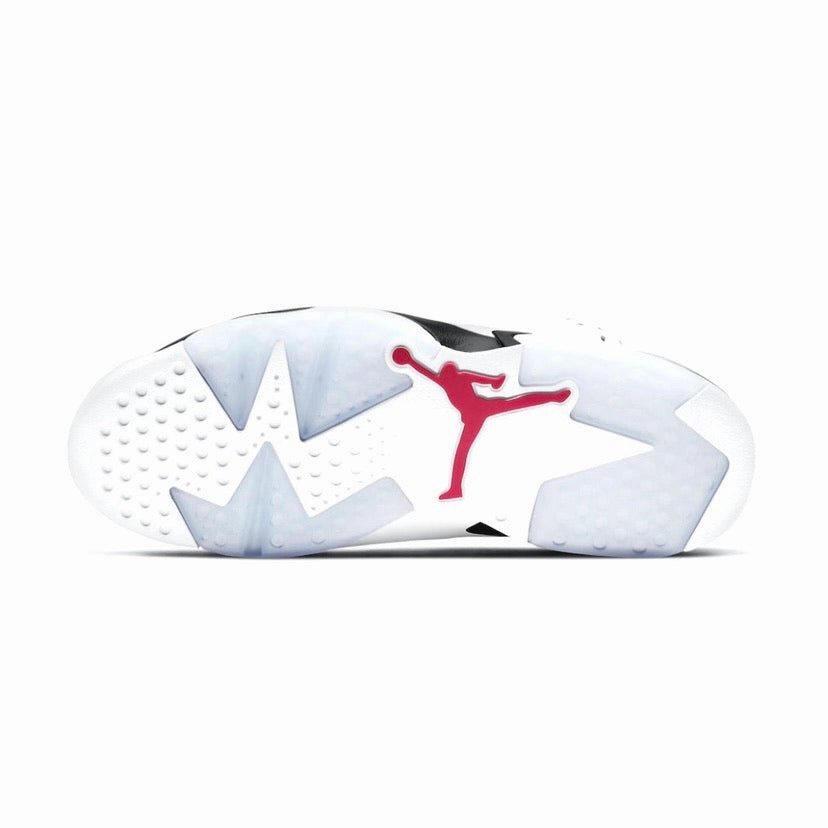 Air Jordan 6 Retro White Carmine Black 2021 Retro Sneakers