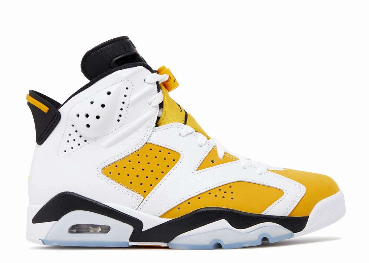 Air Jordan 6 Retro Yellow Ochre Complete Air Jordan series in high quality