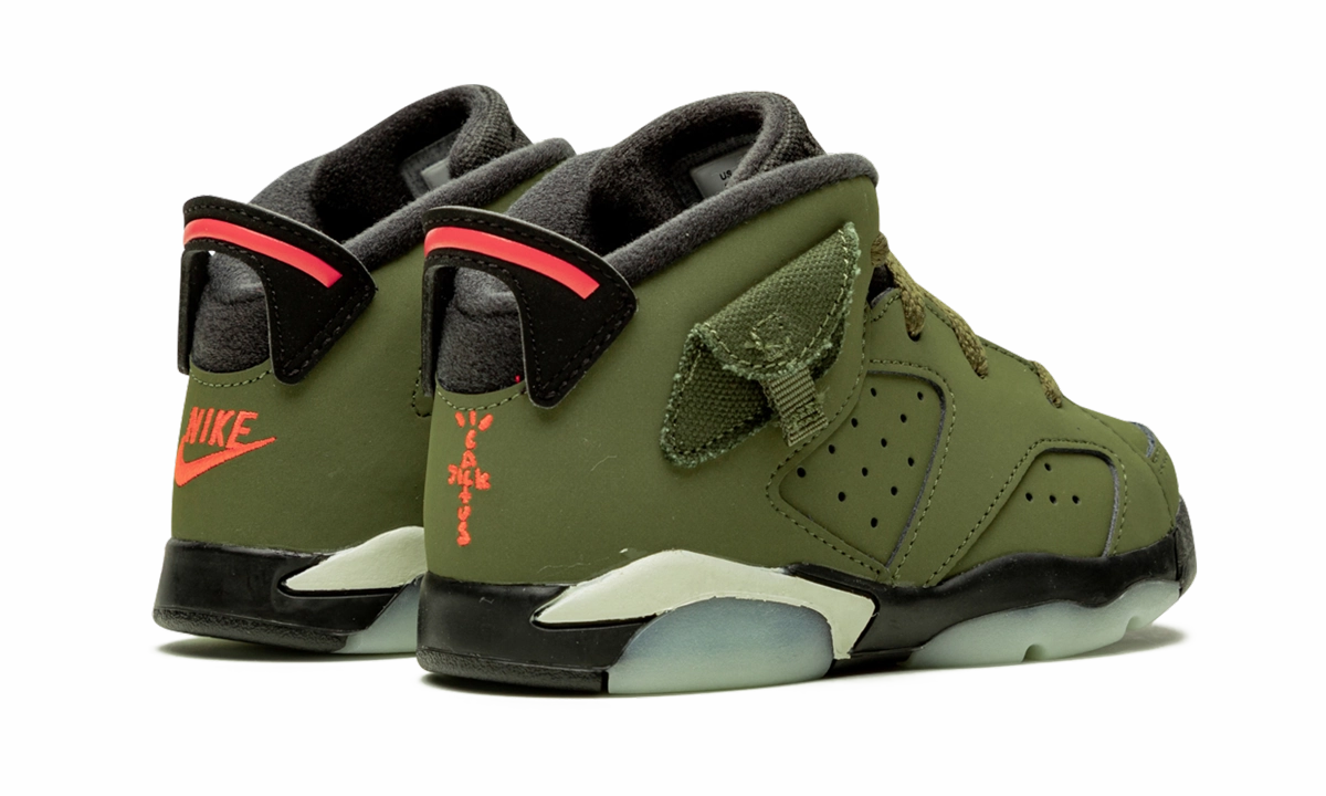 Air Jordan 6 TD "Cactus Jack - Travis Scott" jordan toddler baby shoes