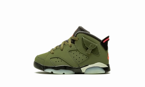 Air Jordan 6 TD "Cactus Jack - Travis Scott" Jordan Toddler shoes
