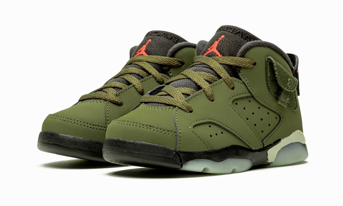 Air Jordan 6 TD "Cactus Jack - Travis Scott" jordan toddler baby shoes