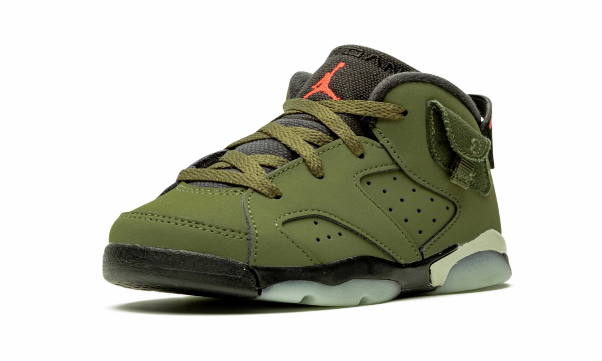 Air Jordan 6 TD "Cactus Jack - Travis Scott" jordan toddler baby shoes
