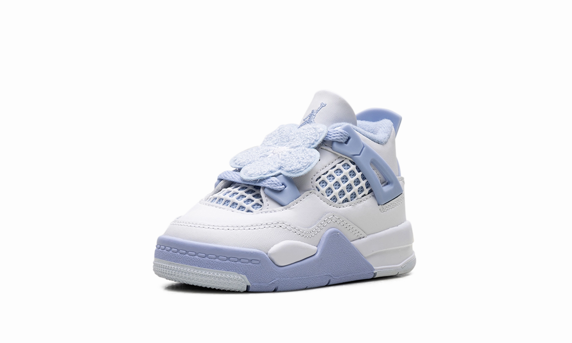 Air Jordan Retro 4 TD "Aluminum" jordan toddler baby shoes