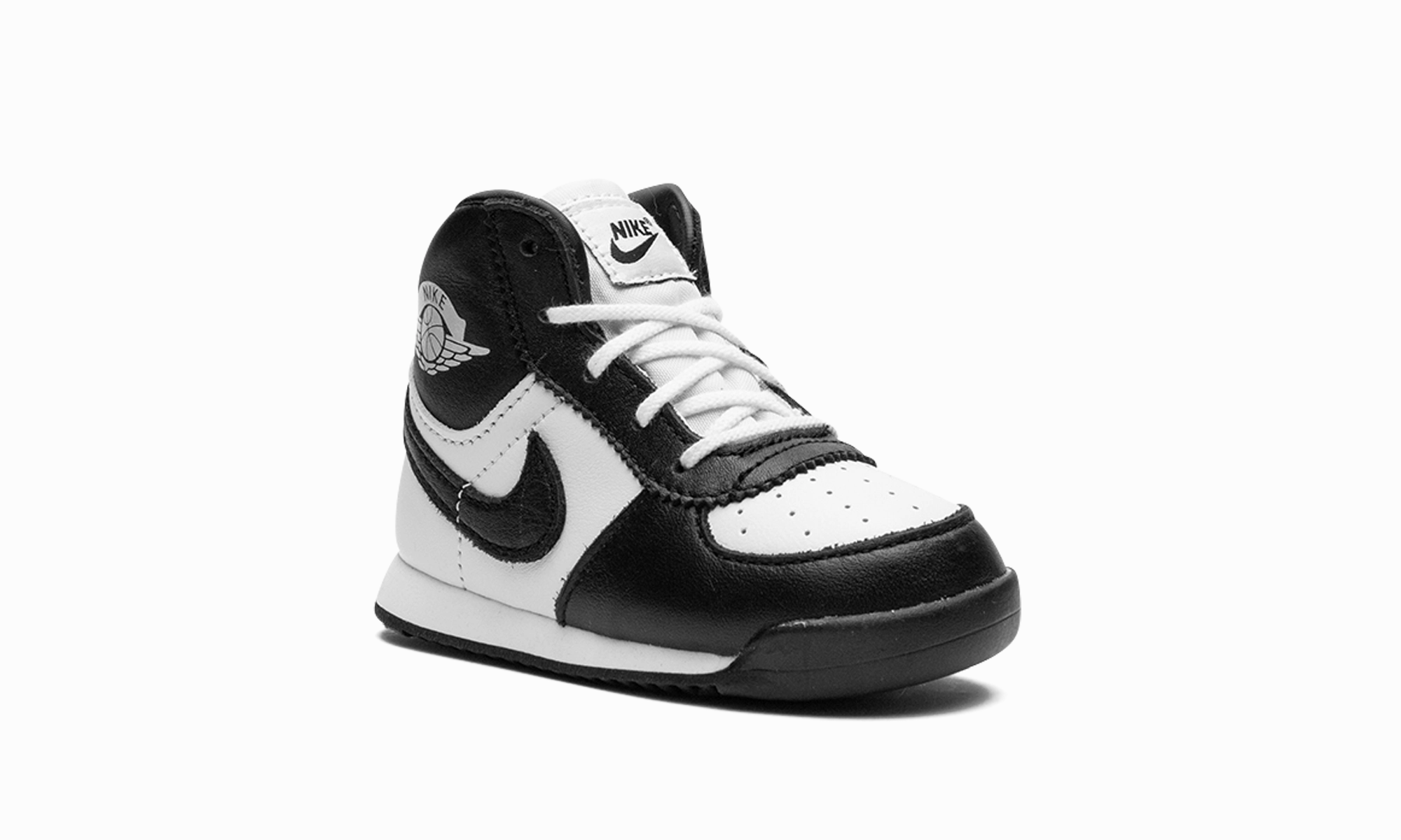 Air Jordan TD "Black White 85" jordan toddler baby shoes