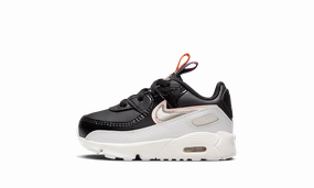 Air Max 90 Leather SE TD "Off Noir Metallic Pewter" Nike Toddler shoes