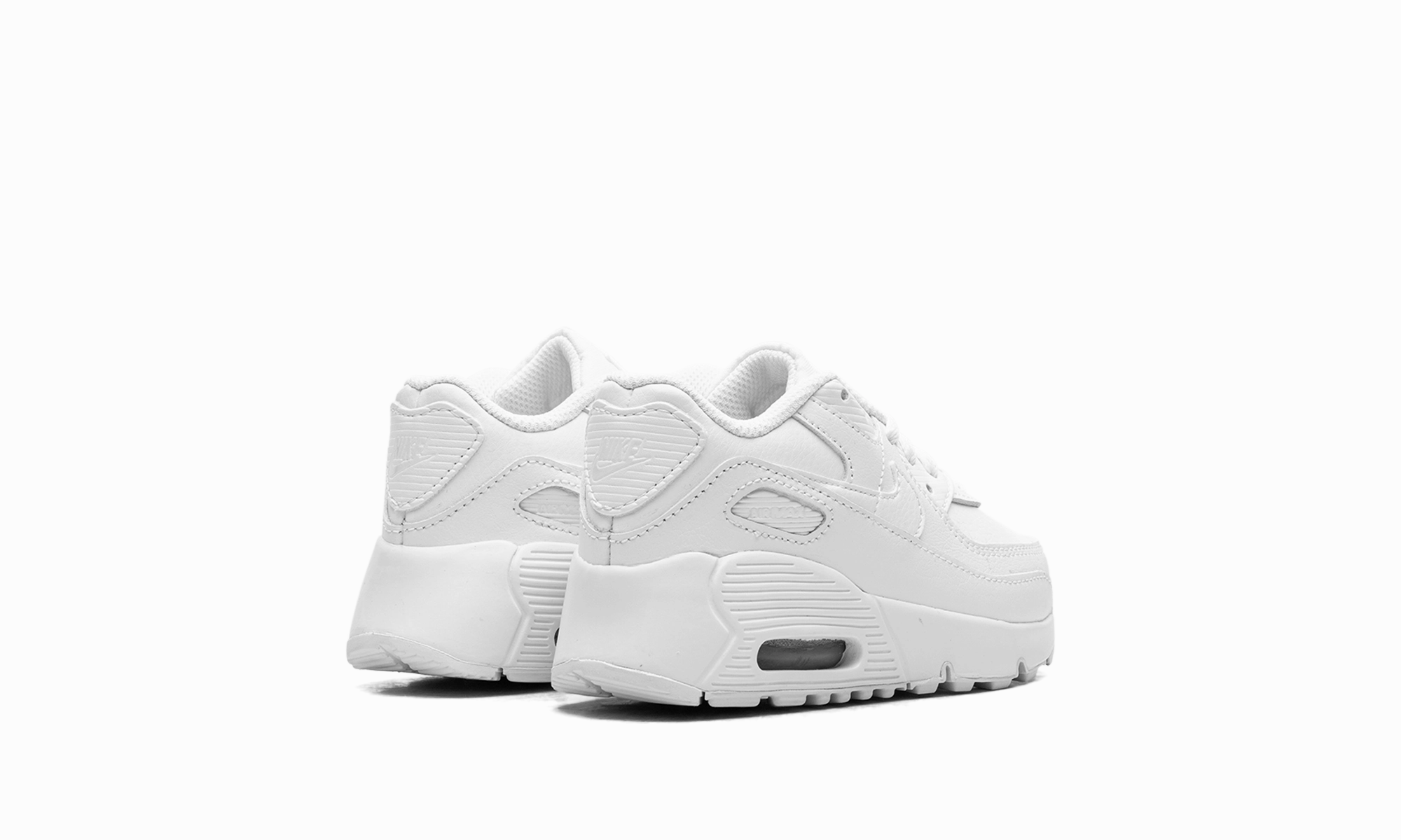 Air Max 90 Leather TD "White" nike toddler soft shoes