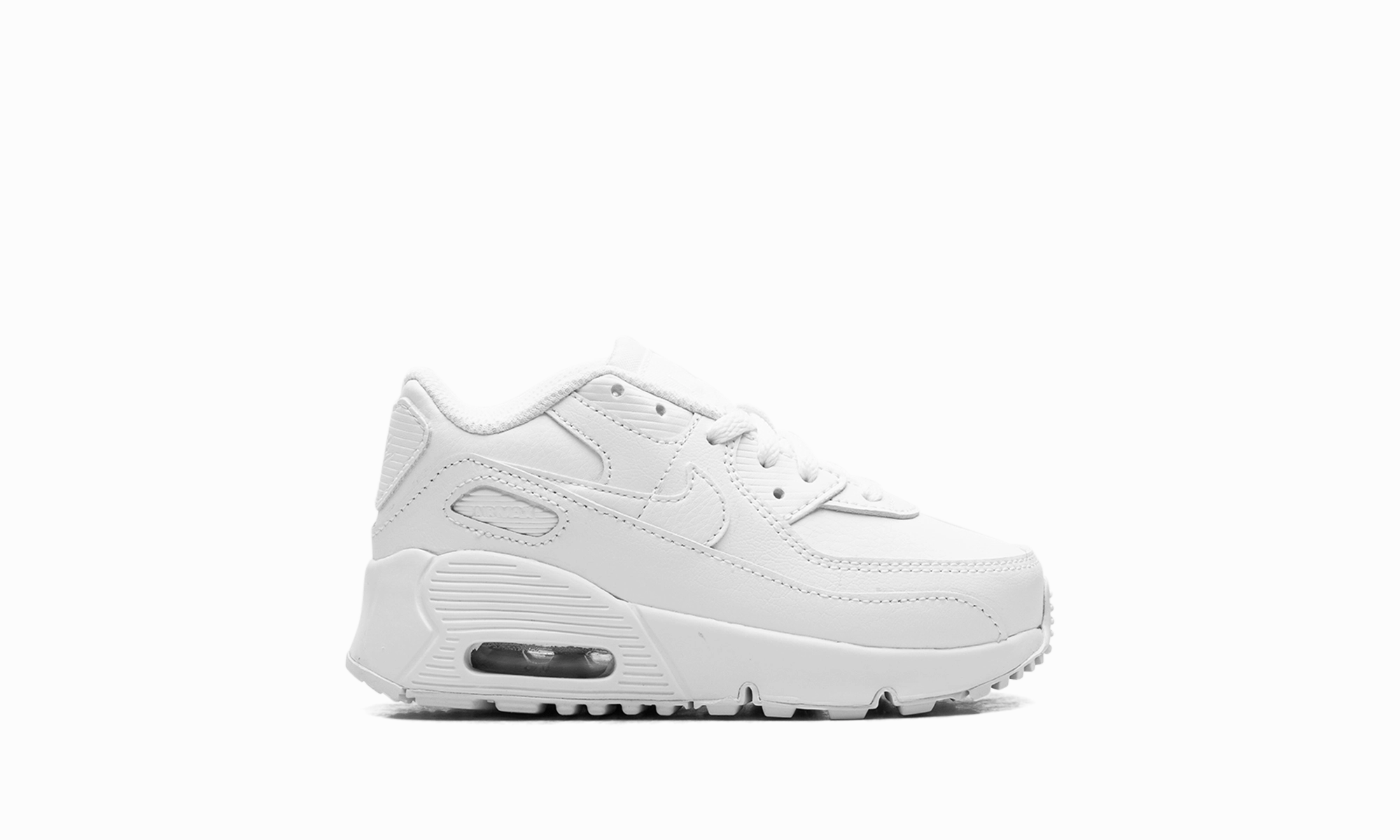 Air Max 90 Leather TD "White" nike toddler soft shoes