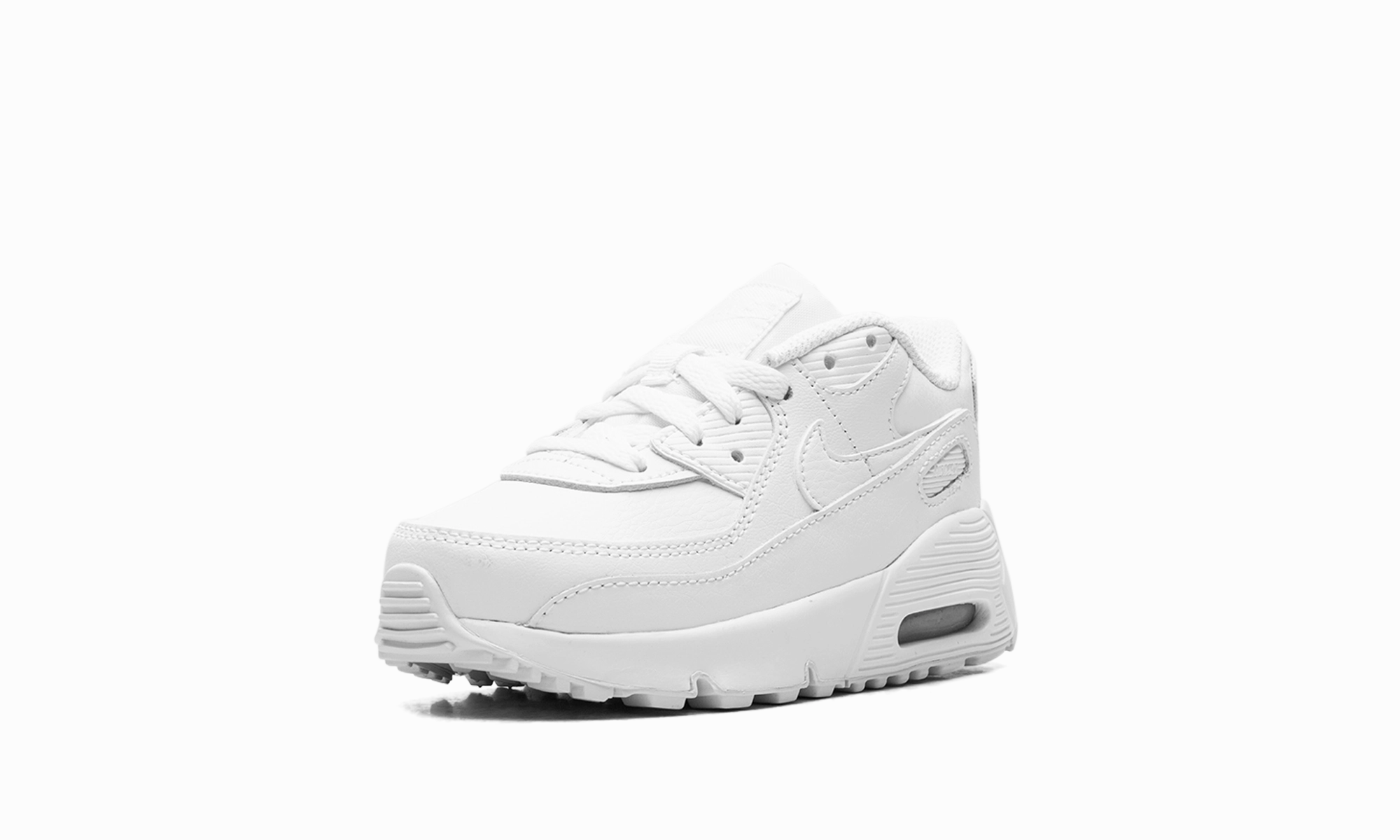 Air Max 90 Leather TD "White" nike toddler soft shoes