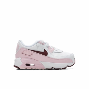 Air Max 90 (TD) - White/Dark Beetroot Nike sneakers in sporty classic colors