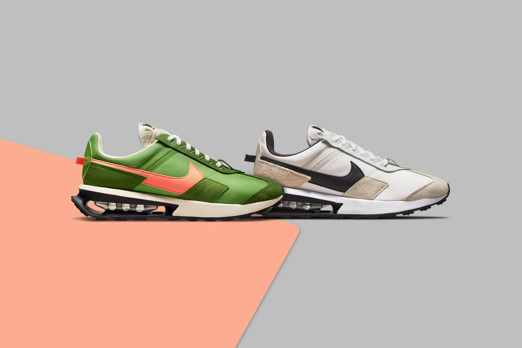 Air Max Pre-Day LX - Chlorophyll/Camellia/Treeline Nike Classic Sports Sneakers