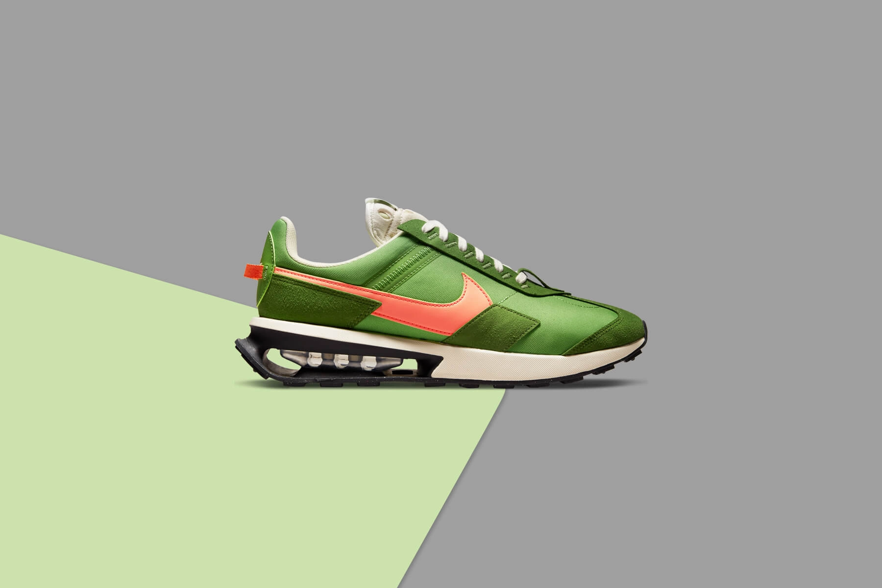 Air Max Pre-Day LX - Chlorophyll/Camellia/Treeline Nike Classic Sports Sneakers