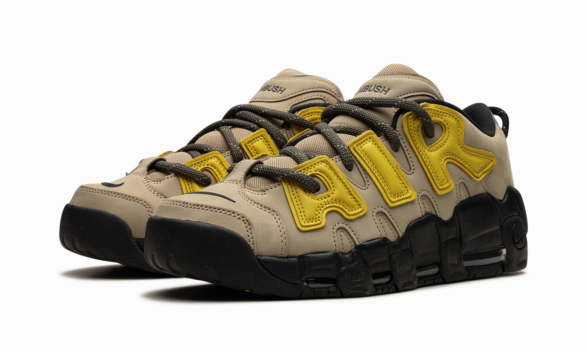 Air More Uptempo Low "AMBUSH - Limestone" nike performance basketball shoes