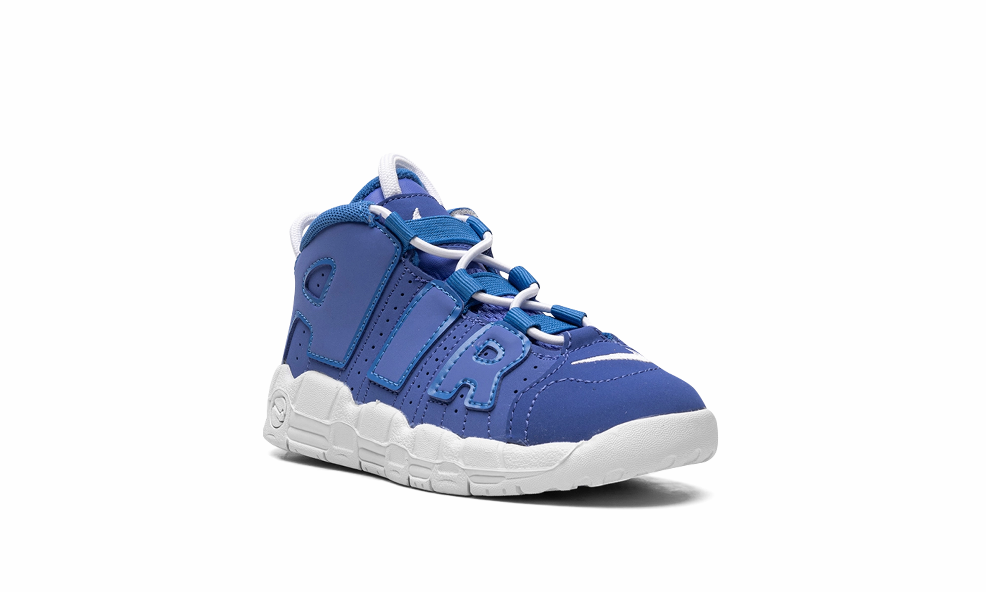 Air More Uptempo TD "Battle Blue" nike toddler soft shoes