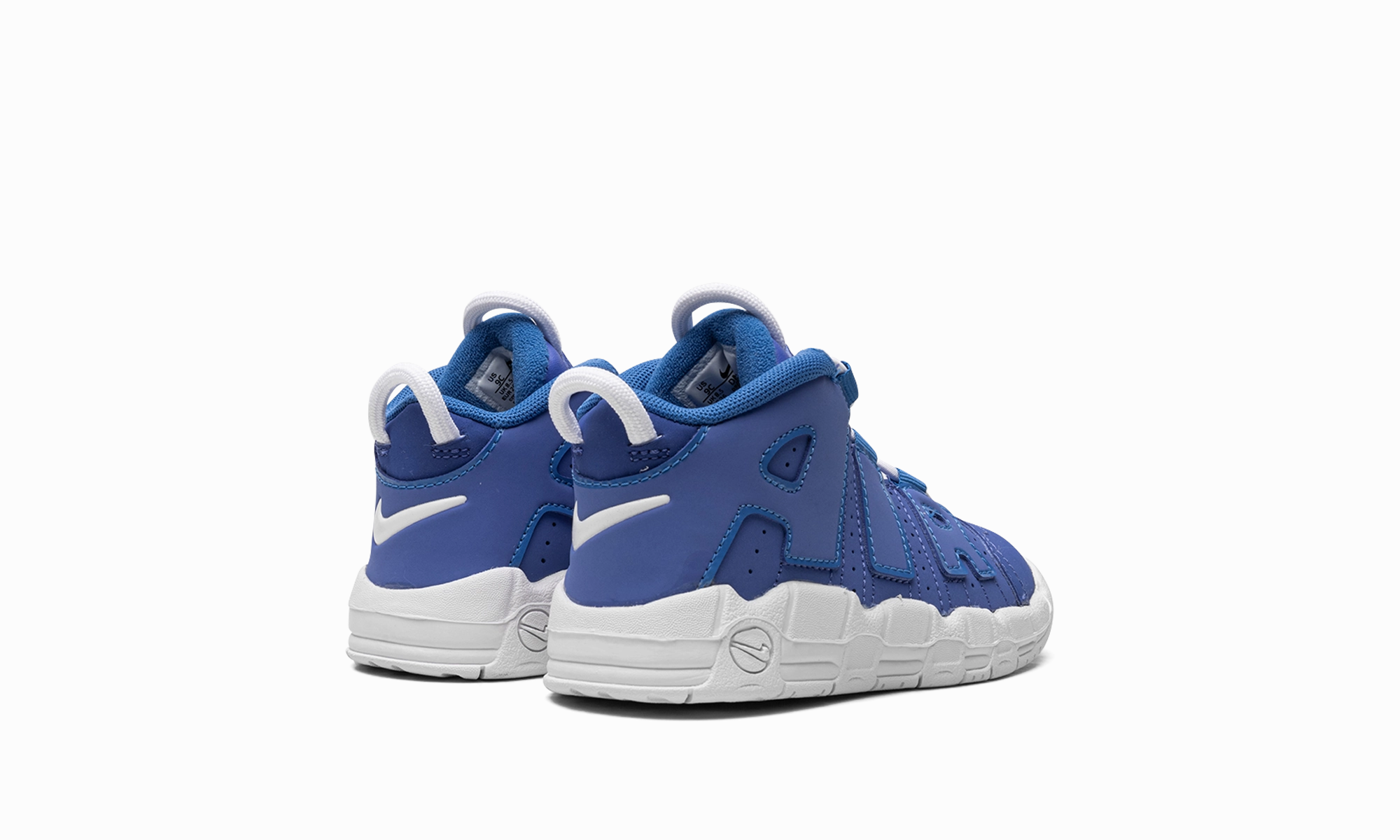 Air More Uptempo TD "Battle Blue" nike toddler soft shoes