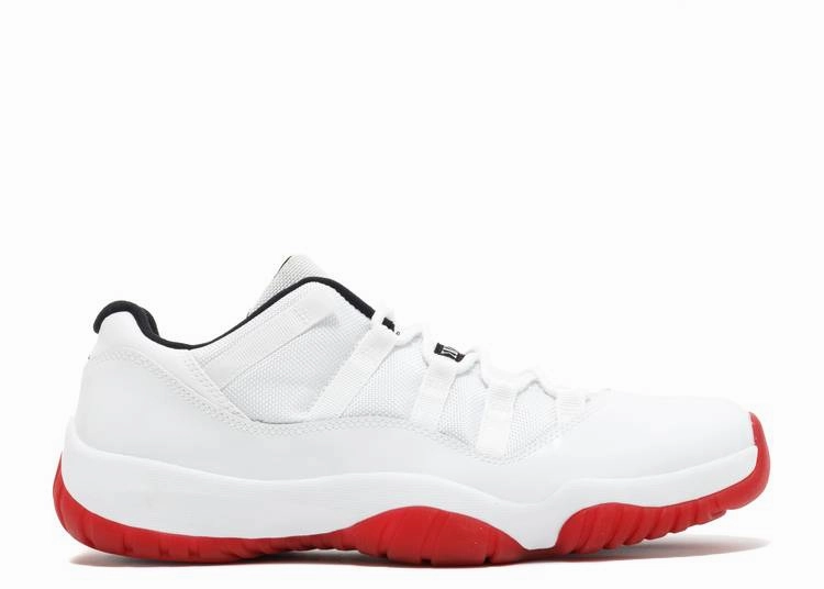 AJ 11 Retro Low White Red (2012) Complete Air Jordan series in high quality