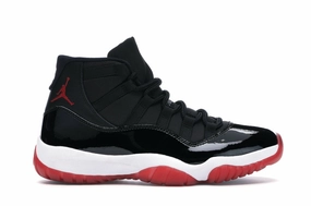 AJ 11 Retro Playoffs Bred (2019) Air Jordan signature sneakers in bold colorways