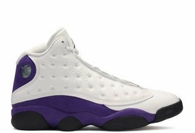 AJ 13 Retro Lakers Air Jordan signature sneakers in bold colorways