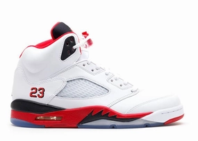 AJ 5 Retro Fire Red Black Tongue (2013) Air Jordan classic models for sneaker lovers