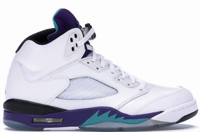 AJ 5 Retro Grape (2013) Air Jordan signature sneakers in bold colorways