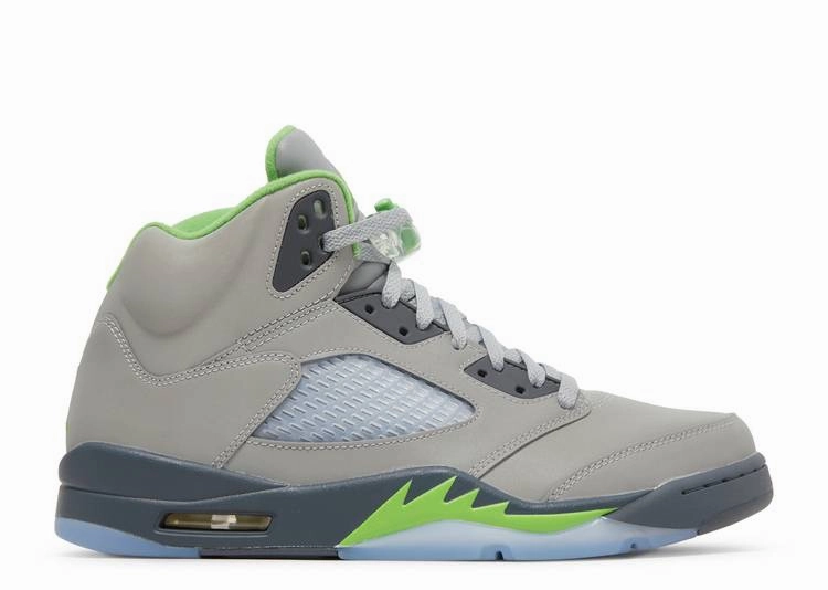 AJ 5 Retro Green Bean (2022) Air Jordan classic models for sneaker lovers