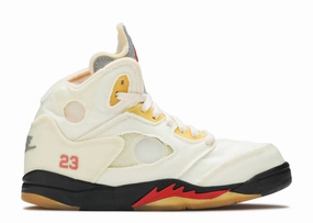 AJ 5 Retro Off-White Sail (PS) Air Jordan classic models for sneaker lovers