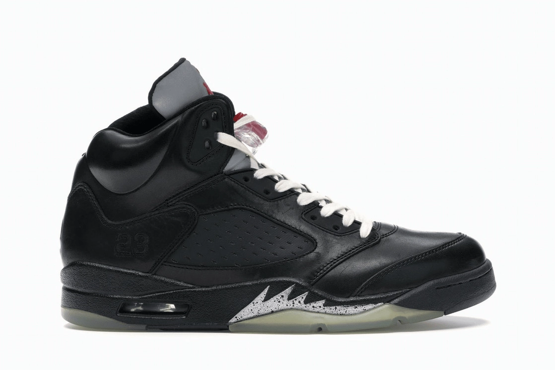 AJ 5 Retro Premio Bin23 Air Jordan signature sneakers in bold colorways