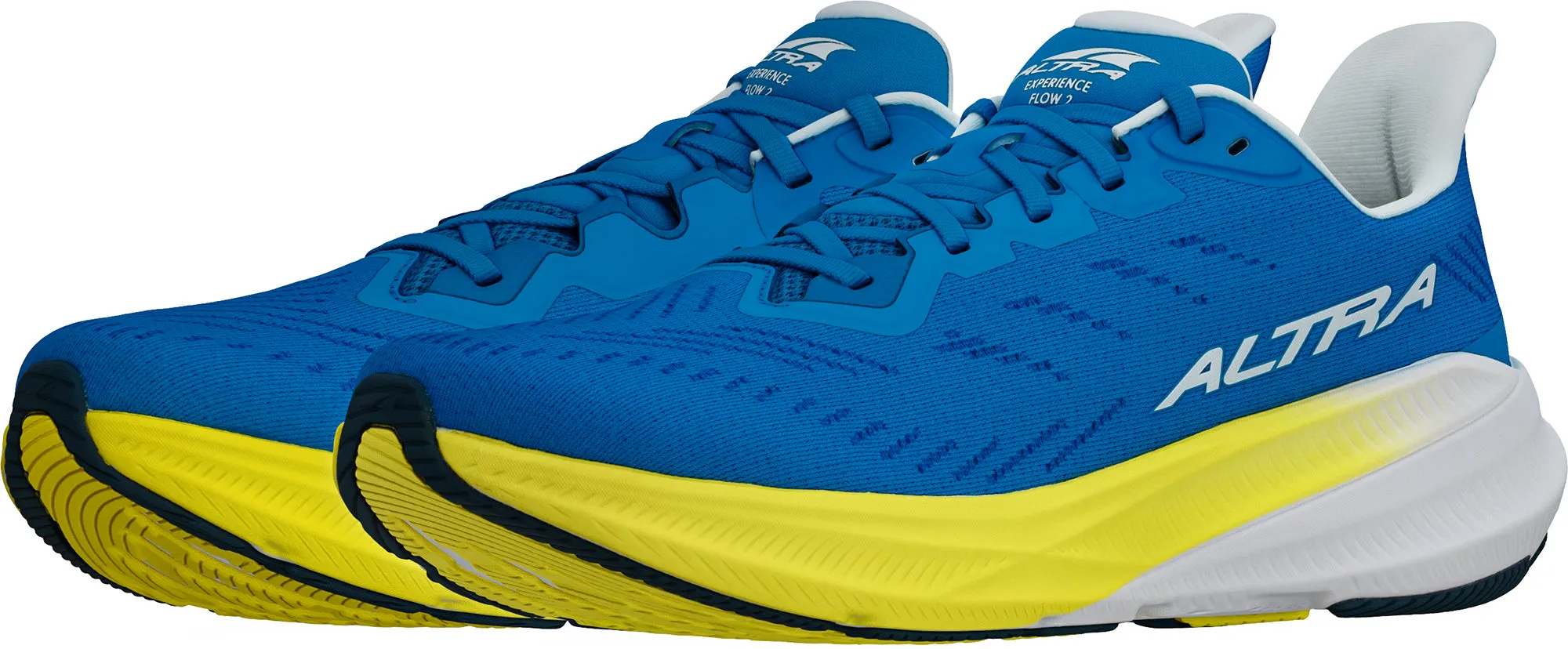 Altra Experience Flow 2 Mens Running Shoes - Blue Mens Trail Trainers