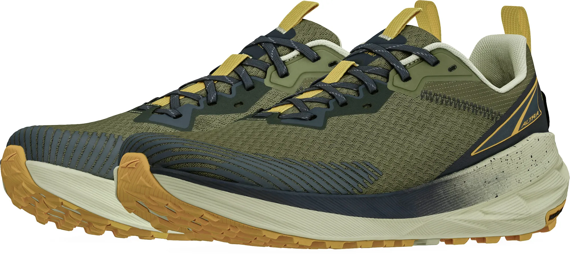 Altra Experience Wild 2 Mens Trail Running Shoes - Green Mens Trail Trainers