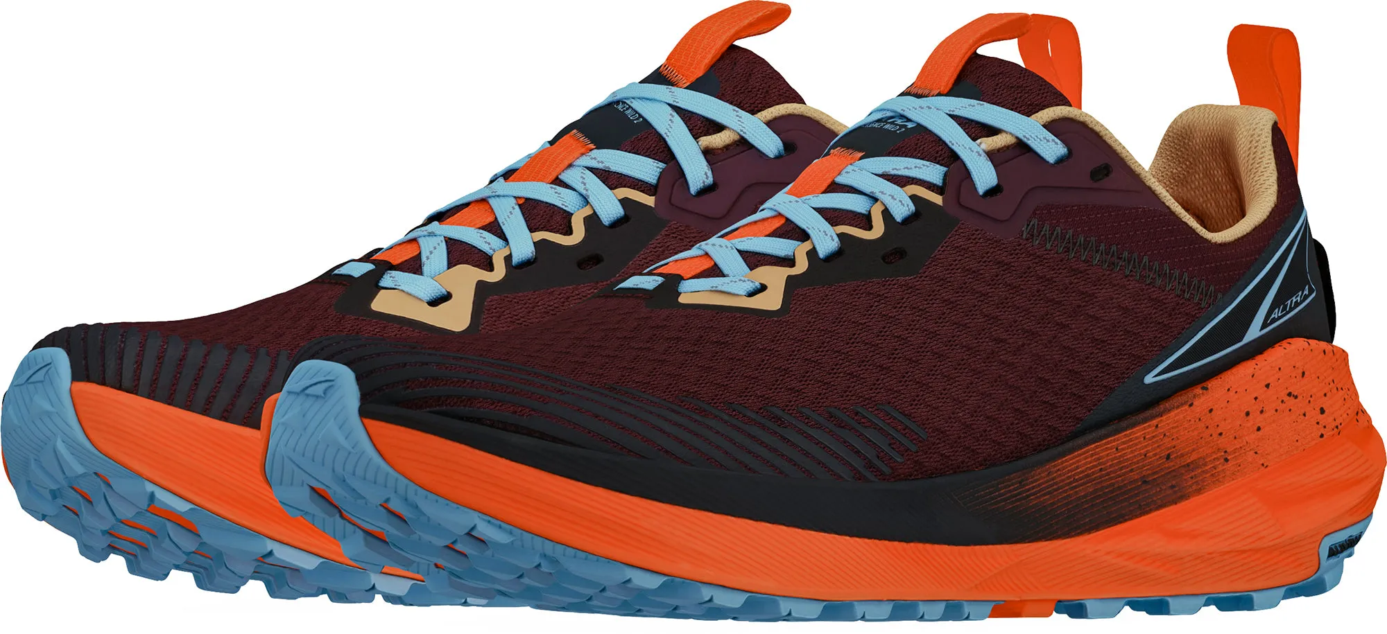 Altra Experience Wild 2 Womens Trail Running Shoes - Red Womens Performance Shoes