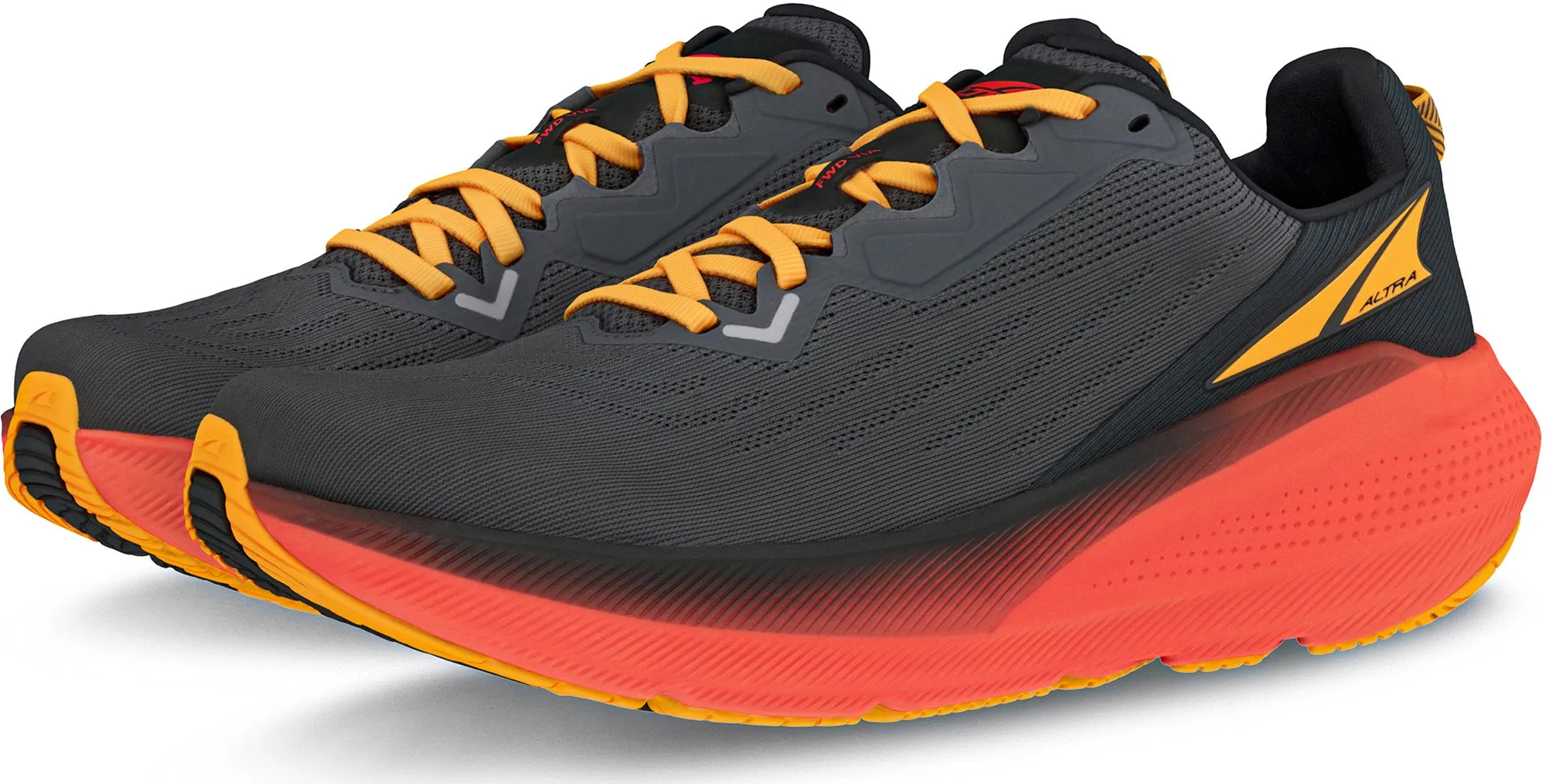 Altra FWD VIA Mens Running Shoes - Black Mens Trail Trainers