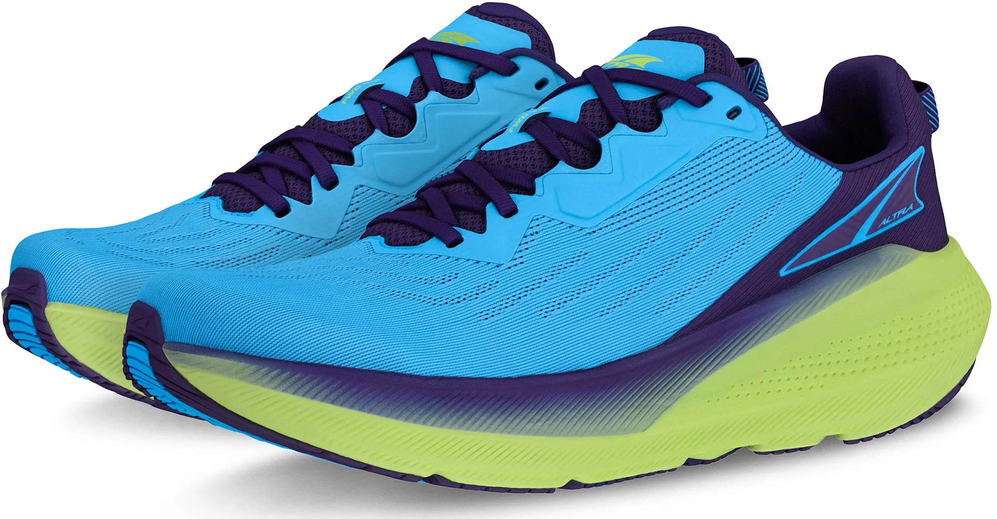 Altra FWD VIA Mens Running Shoes - Blue Mens Trail Trainers