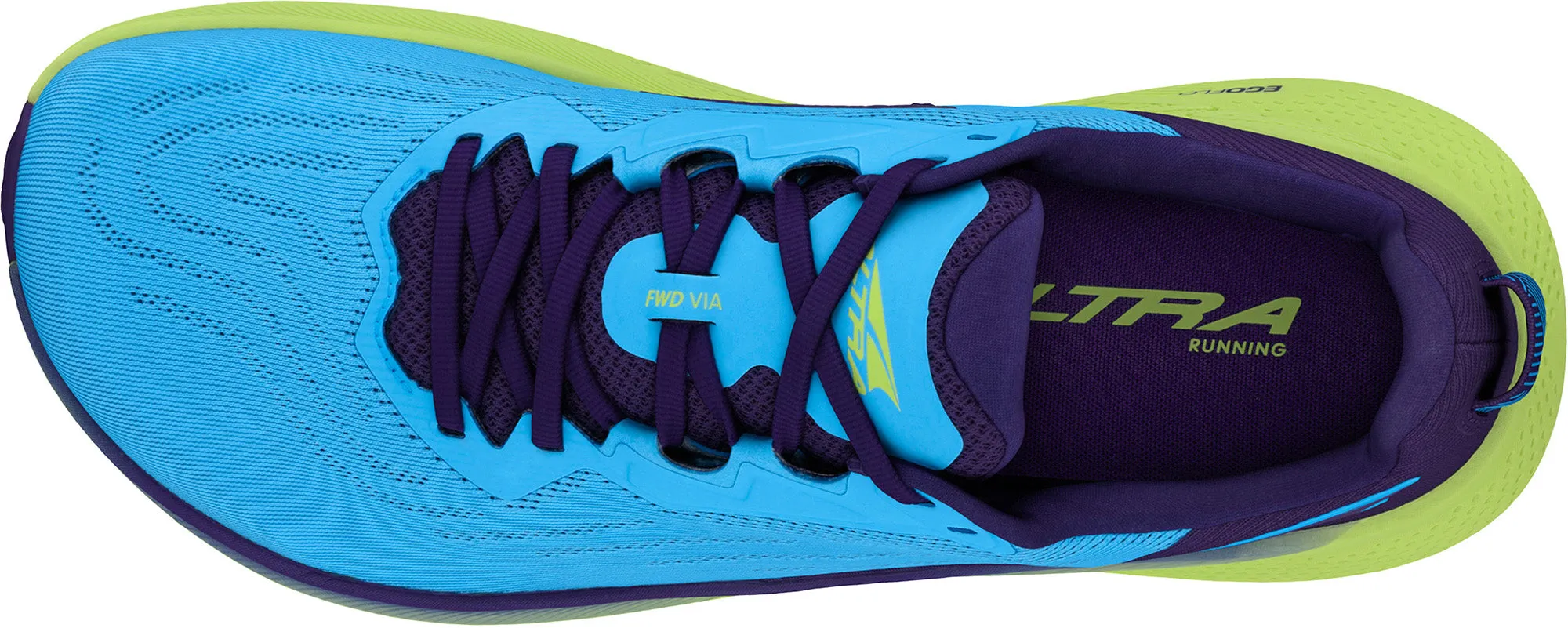 Altra FWD VIA Mens Running Shoes - Blue Mens Trail Trainers