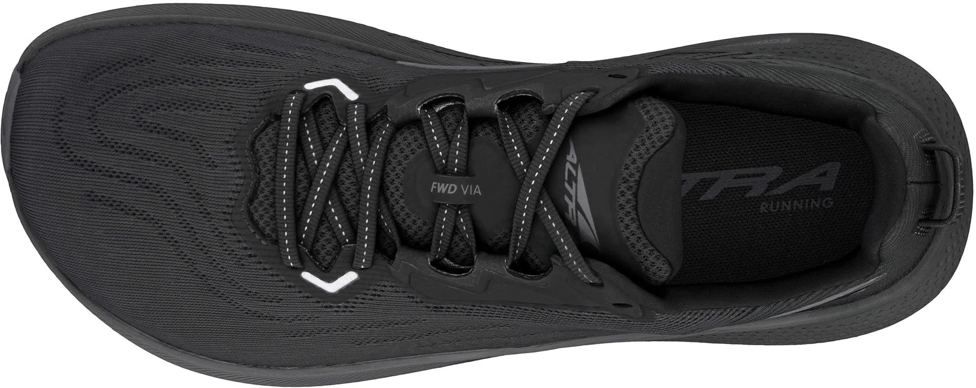 Altra FWD VIA Womens Running Shoes - Black Womens Performance Shoes