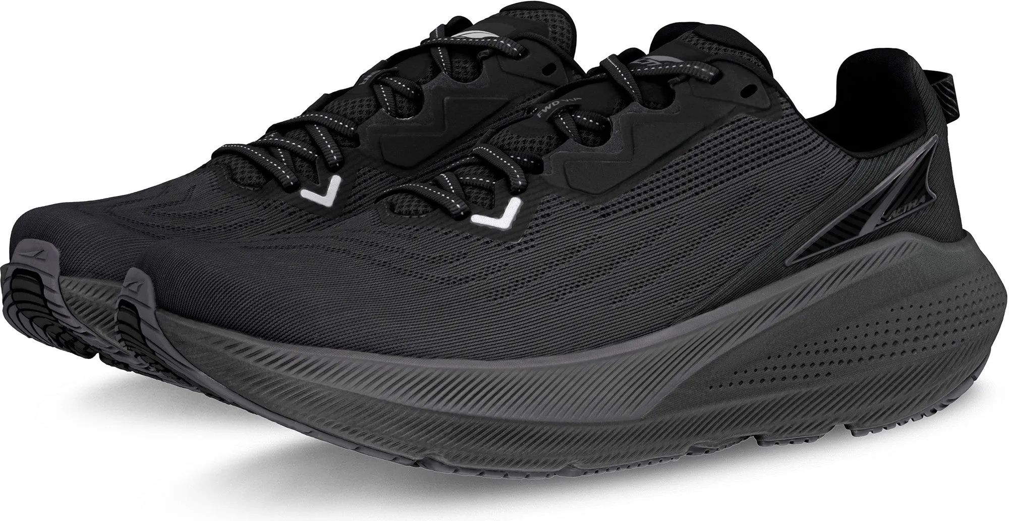 Altra FWD VIA Womens Running Shoes - Black Womens Performance Shoes